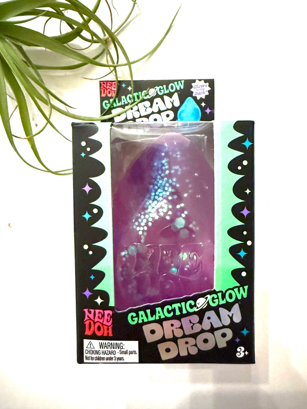 NWT, NeeDoh Galactic Glow Dream Drop